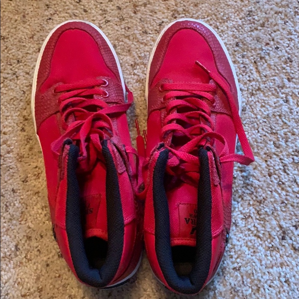 Red Supra Sneaker